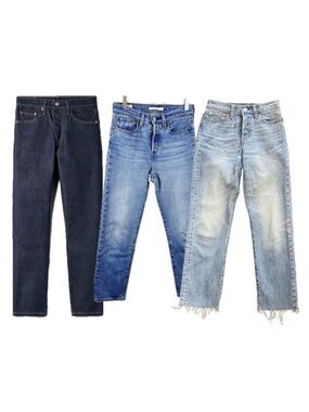 Levi’s Jeans Trio- Classic and Washed Styles